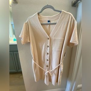 Old Navy Cream Romper